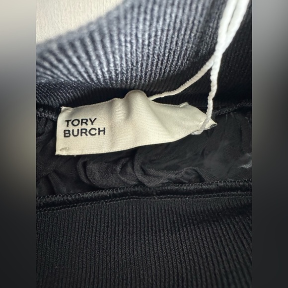 Tory Burch Black Devorè Velvet Top - Picture 4 of 8